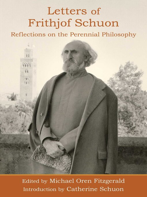Cover image for Letters of Frithjof Schuon